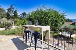 Terrasse avec vue